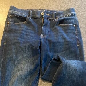 Express Dark Wash Skinny Jeans